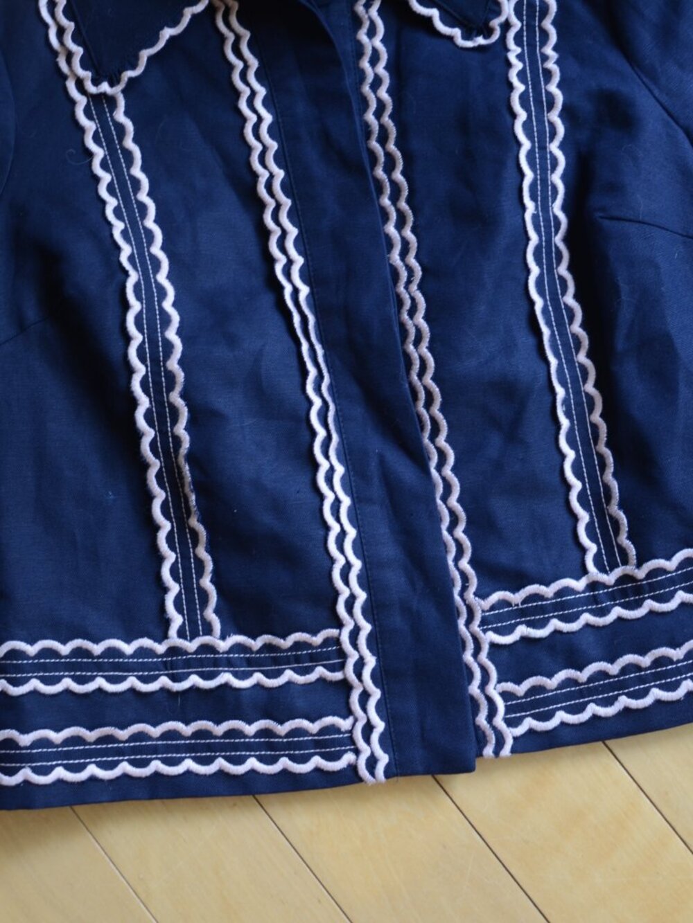 Boden Agar Scallop Jacket US 6 - Picture 5 of 12